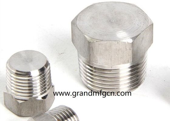 4 Zoll Edelstahl 304 316 316L Hex-Plugs Präzisionsbearbeitete Teile Zubehör