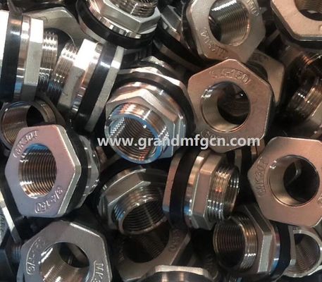 Edelstahl 316L präzise bearbeitete Teile Zubehör für SS304-Fittings OEM NPT SS304-Konnektoren
