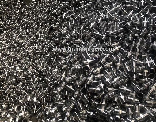 Edelstahl 316L präzise bearbeitete Teile Zubehör für SS304-Fittings OEM NPT SS304-Konnektoren