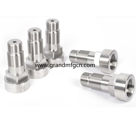 Edelstahl 316L präzise bearbeitete Teile Zubehör für SS304-Fittings OEM NPT SS304-Konnektoren
