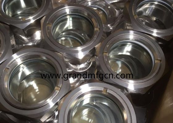 NPT 2 Zoll Edelstahl SS316 SS304 Beobachtungsverdampfer Ölstand Sichtbrille OEM-Service keine Veredelung GM-SSN10 GM-SSN20 GM-SSM60 GM-SSN114 GM-SSM26