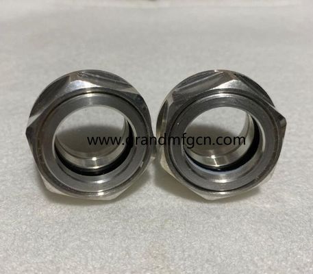 M22 Korrosionsbeständige Aluminium Nähmaschinen Sichtmessgeräte Ölstandsschau Glas Ölstandsmessgeräte