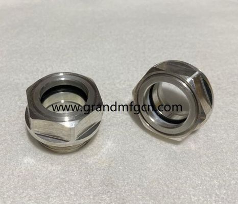 M22 Korrosionsbeständige Aluminium Nähmaschinen Sichtmessgeräte Ölstandsschau Glas Ölstandsmessgeräte
