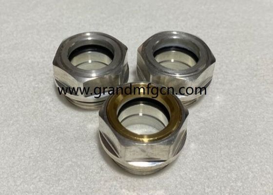 G1/43/8&quot; Korrosionsbeständige Bläser Aluminium Ölstandhex-Schraube in Ölstand Anzeige Glas Ölstandmessindikatoren