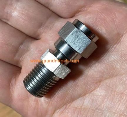 NPT1/4 Zoll Edelstahl 316 Freigabeventil 2800PSI Druck in Lager kundenspezifisches Präzisionsbearbeitungsteil widerstehen