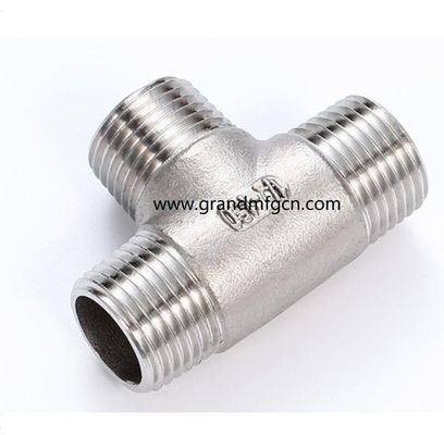 Edelstahl 304 316 präzise bearbeitete Teile Zubehör für SS304-Tie-Fittings OEM NPT SS304-Anschlüsse
