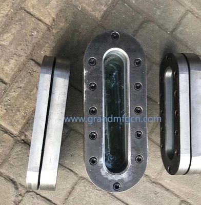 Edelstahl 304 Ölpegel-Sichtmessgeräte mit Schrauben für Tanksicht-Port-Flüssigkeitsprüfung Ölpegel-Sichtglas