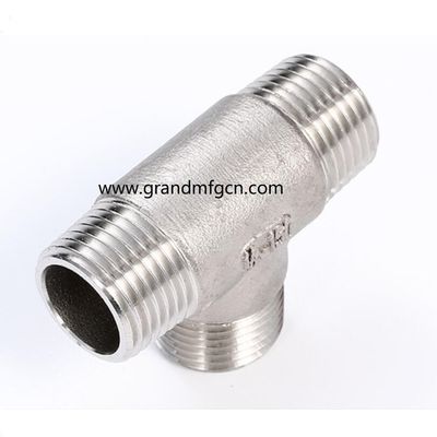 Edelstahl 304 316 präzise bearbeitete Teile Zubehör für SS304-Tie-Fittings OEM NPT SS304-Anschlüsse