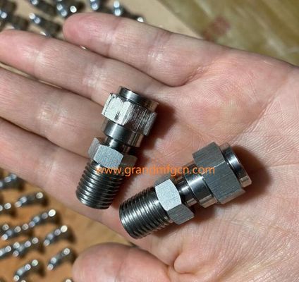 NPT1/2 Zoll Edelstahl 316 Freigabeventil widerstehen 2800PSI Druck in Lager kundenspezifische Präzisionsbearbeitung Teil
