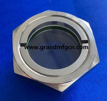 G1 1/4 INCH Edelstahl 304 Ölsichtglasfenster in Lager Hex Ölstandssichtglas Ölstandsmessindikatoren