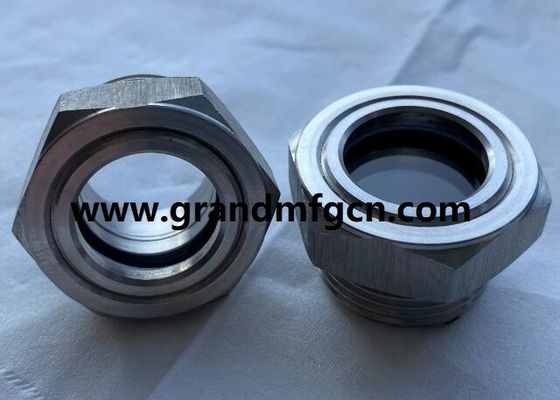 M27X1.5 SS304 Ölsichtglas für Labor-Edelstahl-Hydrothermische Synthese-Rührung Mikro-Autoclave-Reaktor
