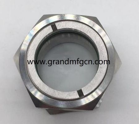 M27X1.5 SS304 Ölsichtglas für Labor-Edelstahl-Hydrothermische Synthese-Rührung Mikro-Autoclave-Reaktor