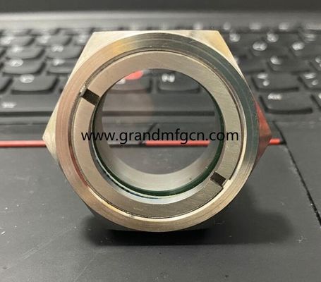 Hochdruck 1500PSI SIGHT FLOW WINDOW 1&quot;2&quot;3&quot; NPT Ölsicht Glas Flüssigkeitsflusssicht Fensterniveaumessgeräte