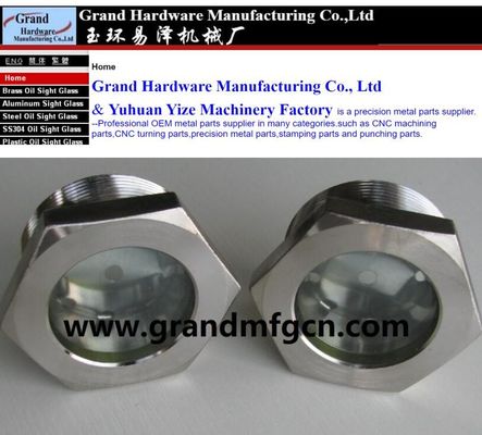 BITZER Kühlgeräte aus geschmolzenem Stahl Flanz Sichtglas geschmolzenes Sichtfenster Glas vernickelt Hersteller China