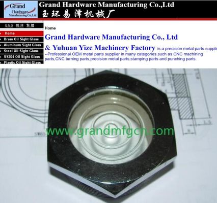NPT1 1/ 2&quot; BITZER Kühlschmelzglas aus geschmolzenem Stahl mit Reflektor geschmolzenem Glas