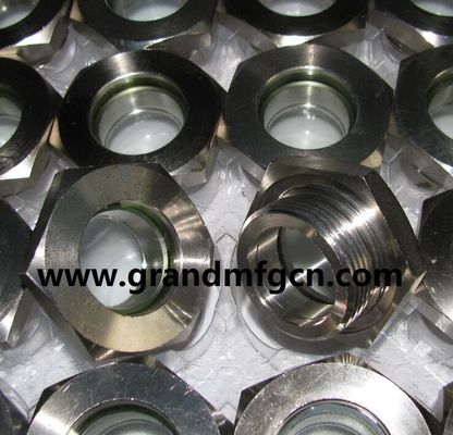 G1 1/4 &quot;BITZER Kühlschrank geschmolzenen Stahl Sichtglas geschmolzenen Sichtfenster Sichtglas BSP 1 1/2 INCH