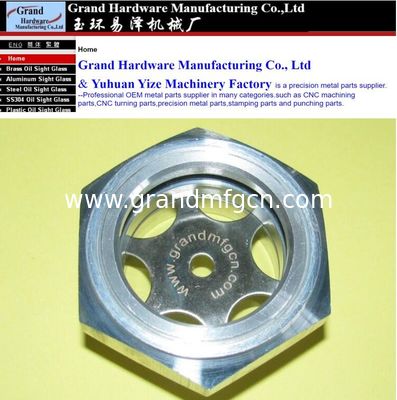 G 1-1/4&quot; 1&quot; Aluminium Öl Sichtfenster Sichtfenster Bull Eye Sichtfenster für Helical Getriebe