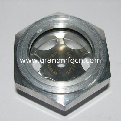 G 1-1/4&quot; 1&quot; Aluminium Öl Sichtfenster Sichtfenster Bull Eye Sichtfenster für Helical Getriebe