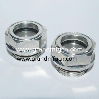 hochdruck M22x1.5 6061 Aluminium Drehzahlminder Öl Sichtglas Ölstandsindikator Flüssigkeitspegelmesser