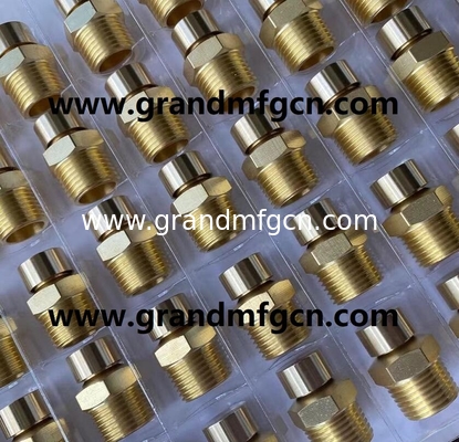 NPT-Faden 1/2&quot; 1 1/2&quot; 1 1/4&quot; natürliche Messing Atemventilationsstecker, Luft freigesetzt Stecker, professioneller Hersteller in China
