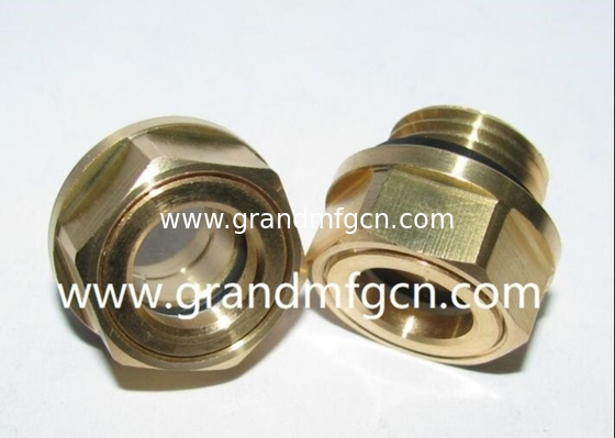 BSP-Faden 1/2&quot; 3/8&quot; 3/4&quot; 1&quot; USA MARKET QUALITÄT BRASS OIL LEVEL VIEWPORT SIGHT GAGE OIL SIGHT GLACE Fenster
