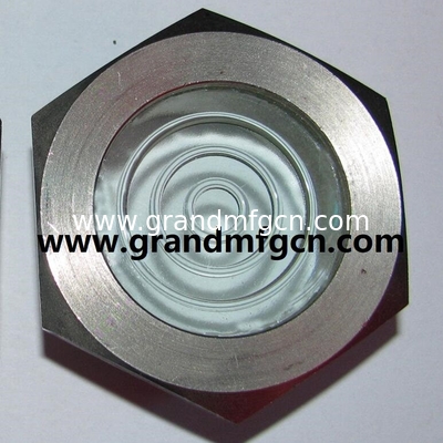 NPT-Gitter BITZER Kühlschmelzglas aus geschmolzenem Stahl mit SS304-Reflektor