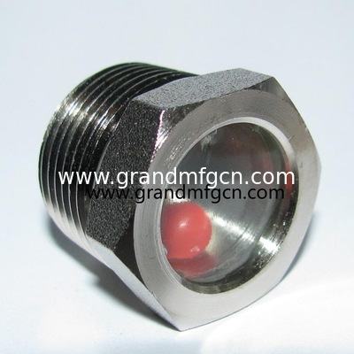 NPT-Gitter BITZER Kühlschmelzglas aus geschmolzenem Stahl mit SS304-Reflektor