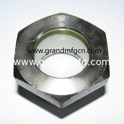 NPT 2&quot; BITZER Kühlschmelzglas aus Stahl mit rotem Kugel-Schmelzglasfenster