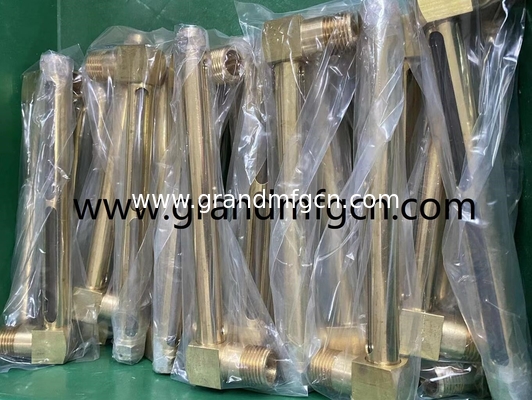 BSP-Faden G1/4 G1/2 INCH Messöl-Level-Indikatoren mit Level-Markierungen für Behälter Getriebe Rohr-Level-Messgerät GM-BG12 GM-BN14 GM-BN12