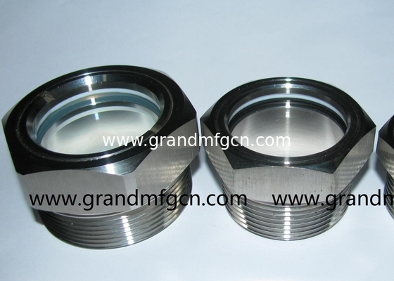 BSP-Faden G3/4 INCH G1/2 INCH aus Edelstahl 304 Blasenöl-Glasschrauber ss316 Kuppelöl-Glasschrauber mit Sichtweite GM-HDM20 GM-HDM16 GM-HDG12 GM-HDG10 GM-HDN38