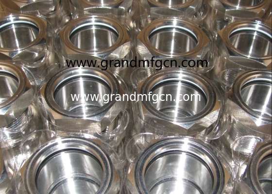 BSP-Faden G3/4 INCH G1/2 INCH aus Edelstahl 304 Blasenöl-Glasschrauber ss316 Kuppelöl-Glasschrauber mit Sichtweite GM-HDM20 GM-HDM16 GM-HDG12 GM-HDG10 GM-HDN38
