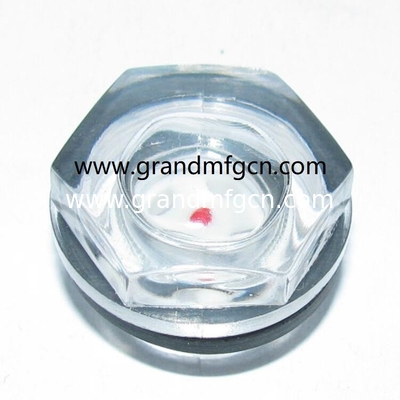 G-Faden 1/4&quot; 1/2&quot; 3/4&quot; 1&quot; 2&quot; Polycarbonat Sichtglas,Plastik Öl-Niveau Sichtglas,Sichtfenster,China