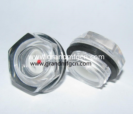 G-Faden 1/4&quot; 1/2&quot; 3/4&quot; 1&quot; 2&quot; Polycarbonat Sichtglas,Plastik Öl-Niveau Sichtglas,Sichtfenster,China