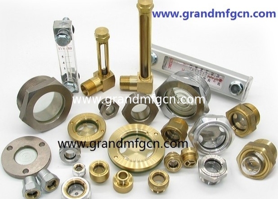 G1/2&quot; G3/4&quot; G1&quot; GM-HDG12 Pumpen Ölstand Sichtglasblase 3D Sichtglasmessung Öl Sichtindikator Stecker