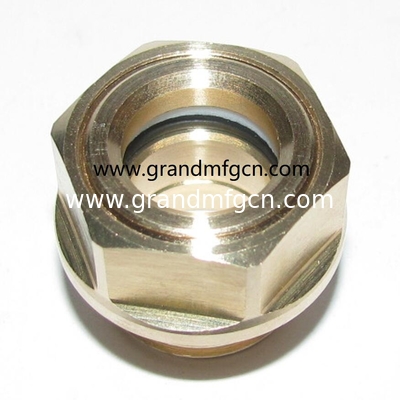 G1  G1 1/4 &quot; G1 1/2 &quot; G2 Messing Oil Gas Fuel Tank Site Plug Männlich THREADED RUNKLICHES BRACE ÖL SIGHT GLASS auf Lager