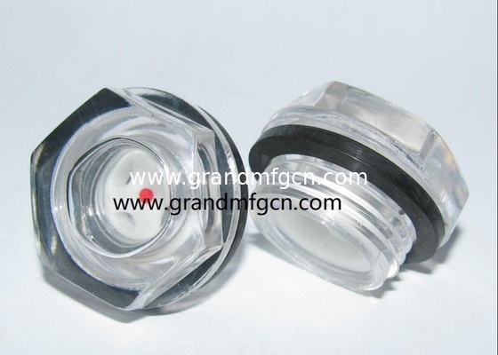 Polykarbonatöl Sichtglas BSP-Gitter G1/2 G1/8 G3/4 G1&quot;