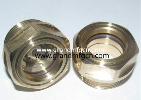 Metrisches Garn M20X1.5 M26X1.5 M27X1.5 M36X1.5 Ölsicht Glasniveaumonitor Ölgas Brennstoffbehälter Plug Öldichtmessgerät