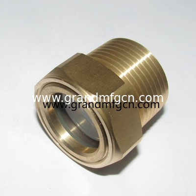 G1/2&quot; G3/4&quot; G1&quot; GM-HDG12 Pumpen Ölstand Sichtglasblase 3D Sichtglasmessung Öl Sichtindikator Stecker