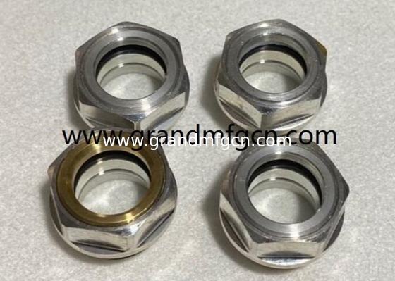 Sight Glas 3/8 Zoll NPT Hex Überspannung Tank Flüssigkeitsstufe Sicherheit Sight Glas Kuppel Ölstufe G3/8 Glas Sicht Sicht Port