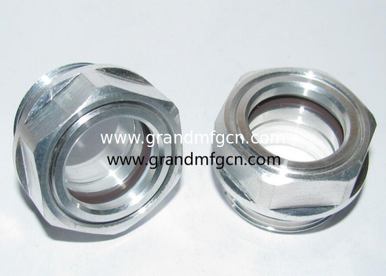 M22X1.5 M27X1.5 Metrische Industriemaschinen Heizkörper Flüssigkeitsgrad Sichtglas Kompressor Pumpe Aluminium Öl Sichtglas