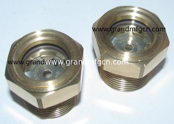 NPT-Dreh 3/8&quot; 1/2&quot; 3/4&quot; 1,1/4&quot; Kompressor Öl Sicht Glas Niveau Monitor Öl Gas Brennstoff Tank Standort Stecker Öl Dämmmeter