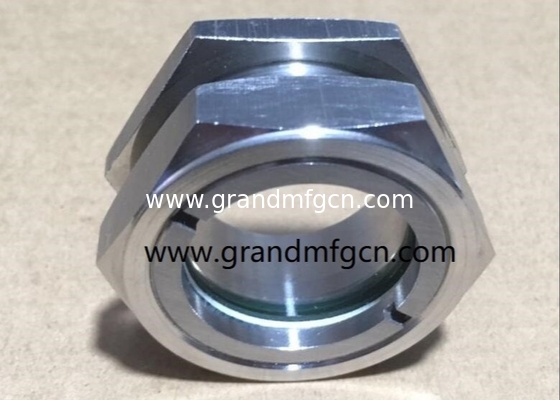 NPT 1-1/2 INCH SS304 Flüssigkeitsspiegelglas mit großem Blickfenster Ölpumpe Blickglas Ölmessgerät NPT 1-1/4&quot; 2&quot; 3&quot; 4&quot;
